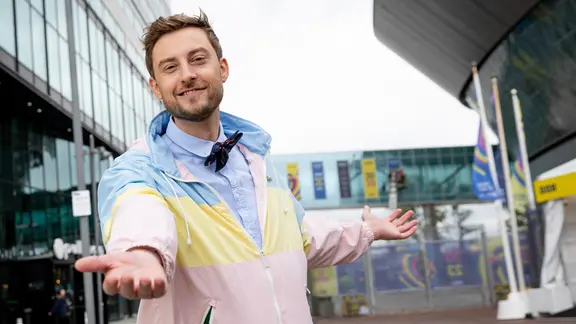 Consi in der ESC-Gastgeberstadt Liverpool