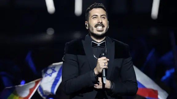 Für Israel steht Kobi Marimi mit "Home" auf der ESC-Bühne.