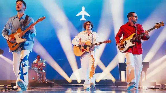 NAPA auf der Bühne für Portugal in der St. Jakobshalle