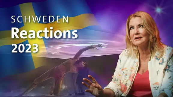 Loreen aus Schweden mit Jane Comerford.