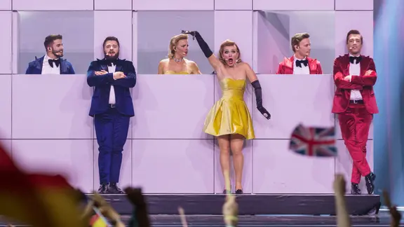 DoReDoS auf der Bühne in Lissabon.