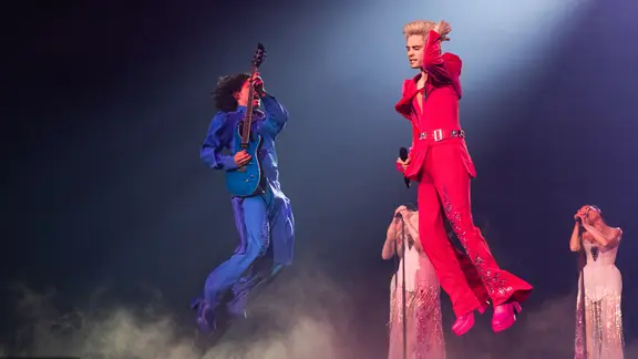 Die ukrainische Band Ziferblat auf der Bühne in Basel