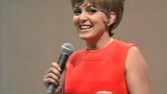 Siw Malmkwist beim Grand Prix d'Eurovision 1969