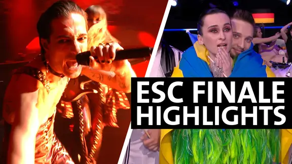 (Montage): Der Sänger von Måneskin aus Italien und die Sängerin von Go_A aus der Ukraine.