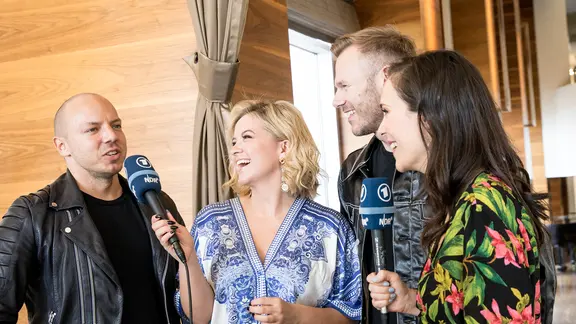 Die Norweger KEiiNO im Interview mit Alina Stiegler.