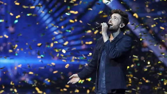 Für Niederlande steht Duncan Laurence mit "Arcade" auf der ESC-Bühne.