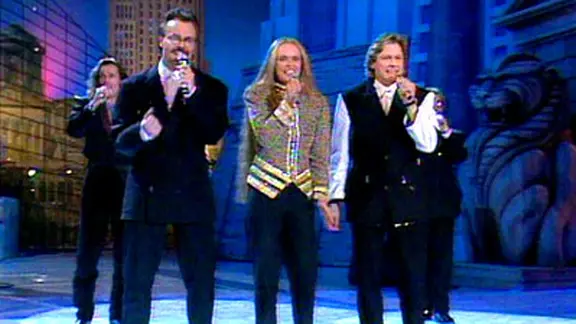 Atlantis 2000 beim Eurovision Song Contest 1991.