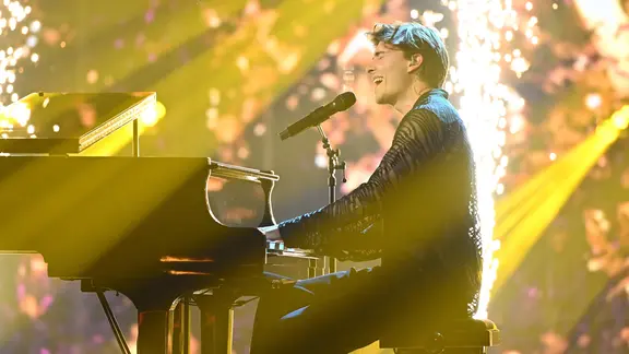 Die erste Show von "Chefsache ESC": Jonathan Henrich