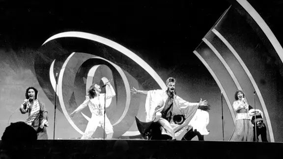 Dschinghis Khan vertreten Deutschland 1979 beim Grand Prix und belegen den 4. Platz