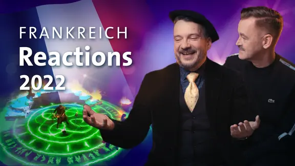 Sänger Alvan aus Frankreich mit Irving Wolther und Thomas Mohr.