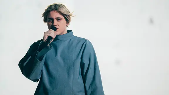 Katarsis auf der Bühne für Litauen in der St. Jakobshalle