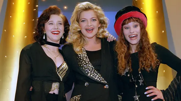 Die Gruppe Mekado (Melanie Bender, Kati Karney und Dorkas Kiefer)