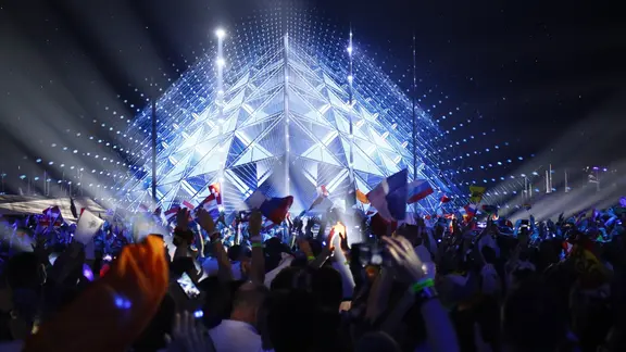 Publikum beim Eurovision Song Contest 2019.