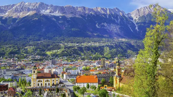 Panorama von Innsbruck