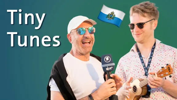 Serhat aus San Marino in der Ukulelesession.