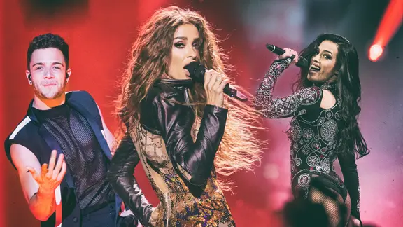 Luca Hänni, Eleni Foureira und Chanel. (Collage)