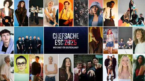 Die 24 Acts im deutschen ESC-Vorentscheid