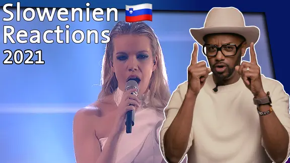 Die slowenische Sängerin Ana Soklič zusammen mit Yared Dibaba.