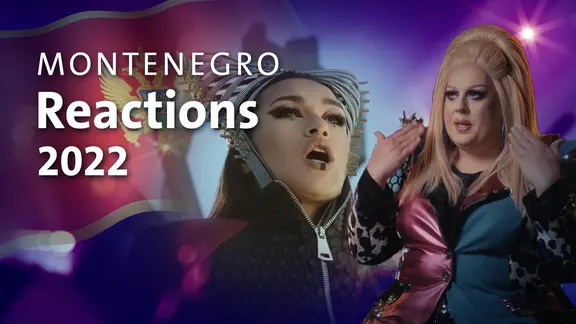 Sängerin Vladana aus Montenegro mit Vanity Trash.