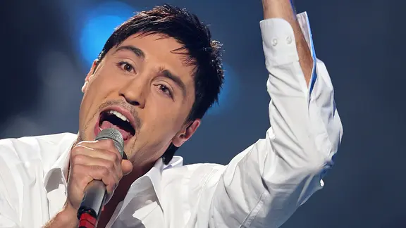 Dima Bilan beim Finale des ESC 2008